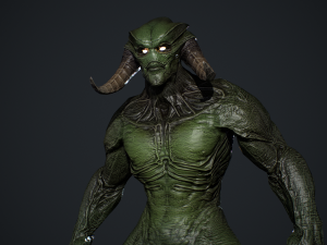 Demon Character 10 3D Model