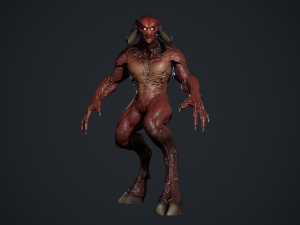 Demon Character 10 3D Model