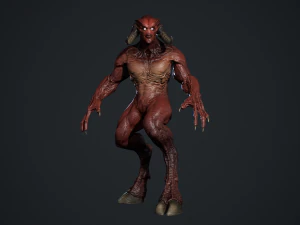 Demon Character 10 3D Model