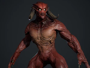 Demon Character 10 3D Model