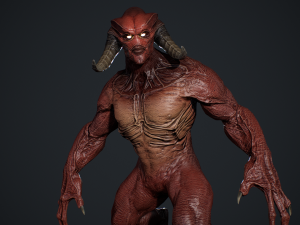 Demon Character 10 3D Model