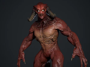 Demon Character 10 3D Model