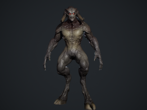 Demon Character 10 3D Model