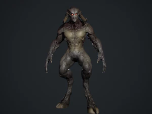 Demon Character 10 3D Model