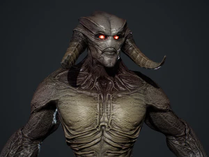 Demon Character 10 3D Model