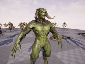 Demon Character 10 3D Model