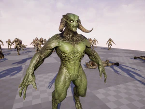 Demon Character 10 3D Model
