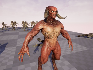 Demon Character 10 3D Model