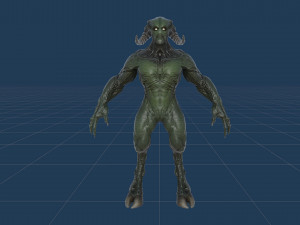 Demon Character 10 3D Model