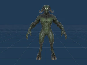 Demon Character 10 3D Model