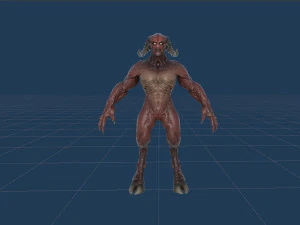 Demon Character 10 3D Model