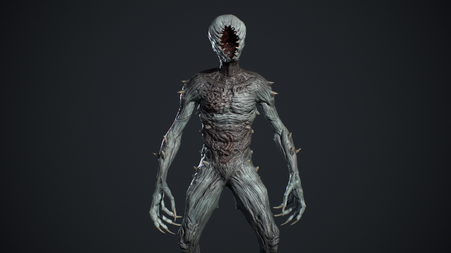 Monster 3 3D Model .c4d .max .obj .3ds .fbx .stl .blend 