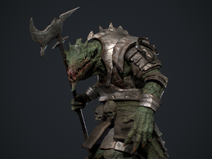 Dragon Warrior Modelo 3D