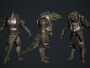 Dragon Warrior Modelo 3D