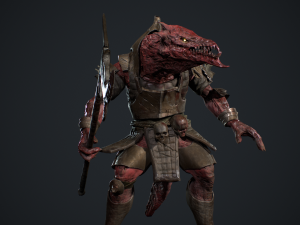 Dragon Warrior Modelo 3D