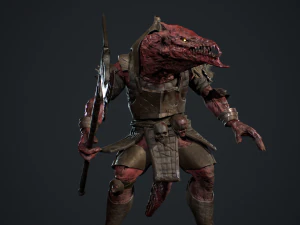 Dragon Warrior 3D Model