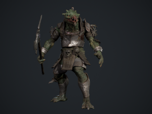 Dragon Warrior Modelo 3D