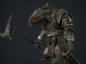 Dragon Warrior Modelo 3D