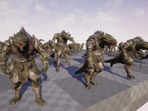 Dragon Warrior 3D Model