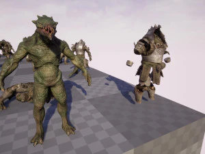 Dragon Warrior 3D Model