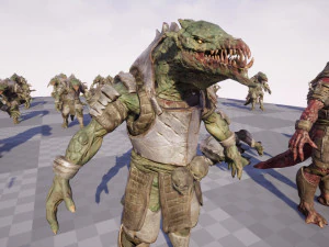 Dragon Warrior 3D Model