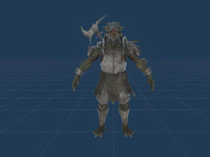 Dragon Warrior 3D Model