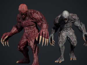 Monster 4 3D Model