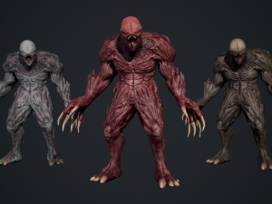 Monster 4 3D Model