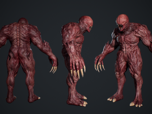 Monster 4 3D Model