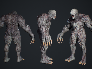 Monster 4 3D Model