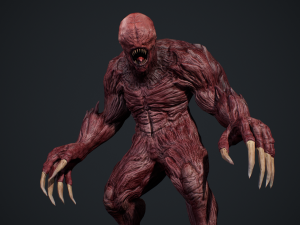 Monster 4 3D Model