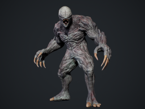 Monster 4 3D Model