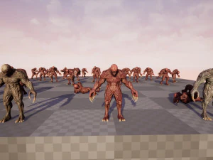 Mostro 4 Modello 3D