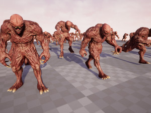 Monster 4 3D Model