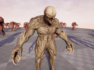 Monster 4 3D Model