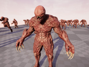 Monster 4 3D Model
