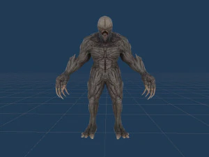 Mostro 4 Modello 3D