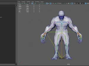 Mostro 4 Modello 3D