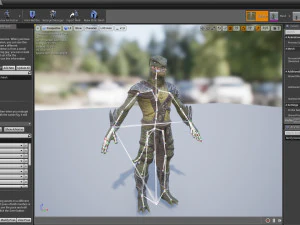Lizardman Rogue 3D Model