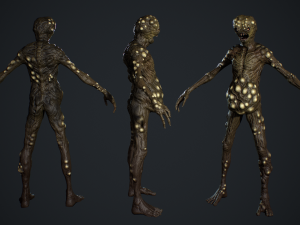 Monster 5 3D Model