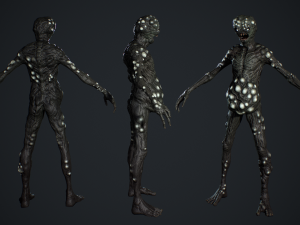 Monster 5 3D Model