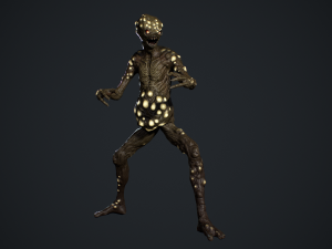 Monster 5 3D Model