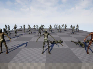 Monster 5 3D Model