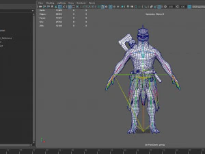 Lizardman Barbarian 3D Model