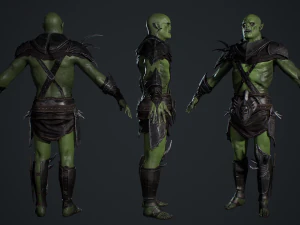 オーク 3Dモデル