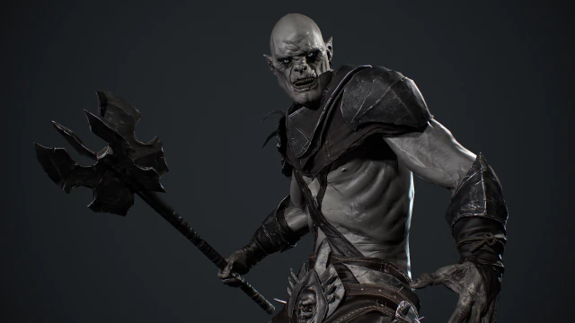 オーク 3Dモデル .c4d .max .obj .3ds .fbx .stl .blend 