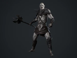 オーク 3Dモデル