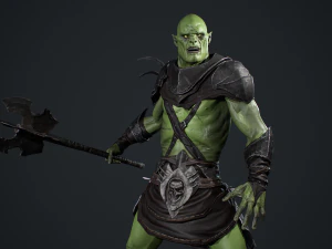 オーク 3Dモデル