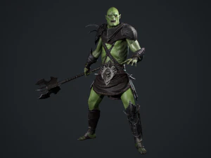 オーク 3Dモデル