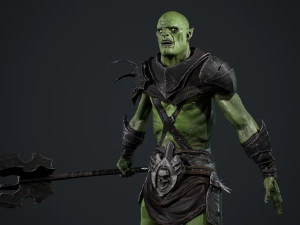 オーク 3Dモデル